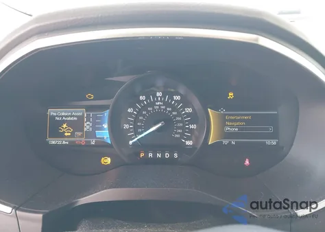 2020 Ford Edge Titanium z USA, uszkodzony, nr VIN 2FMPK3K99LBA66955